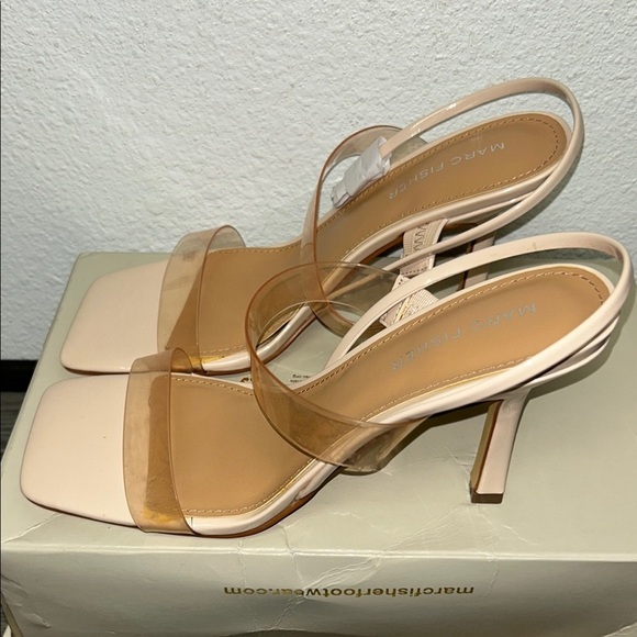 Marc Fisher Dekle Padded Insole Slingback Strappy Sandals - Picture 3 of 6